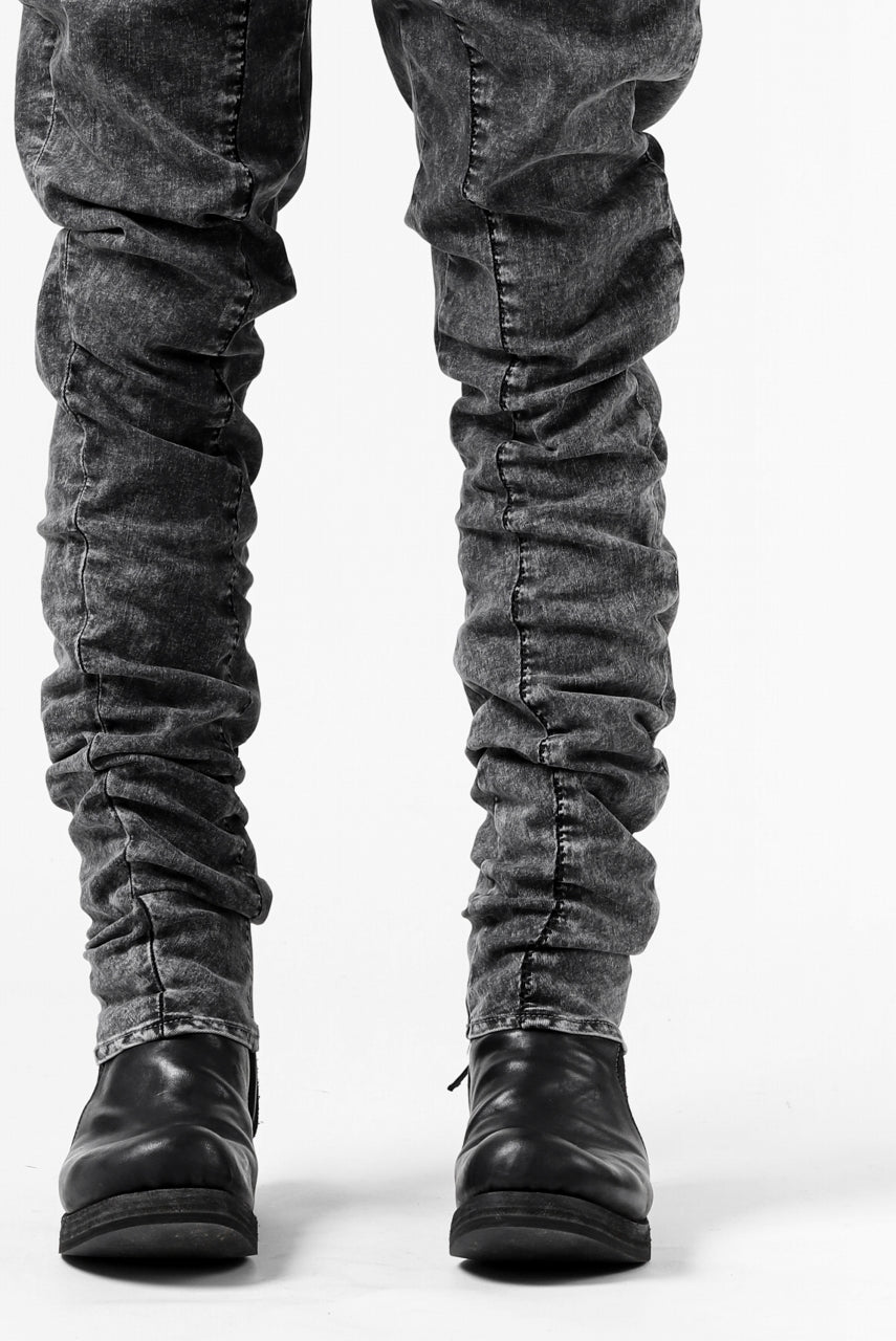 画像をギャラリービューアに読み込む, thomkrom SCAR STITCH CURVED SKINNY / FADE STRETCH DENIM (ACID)