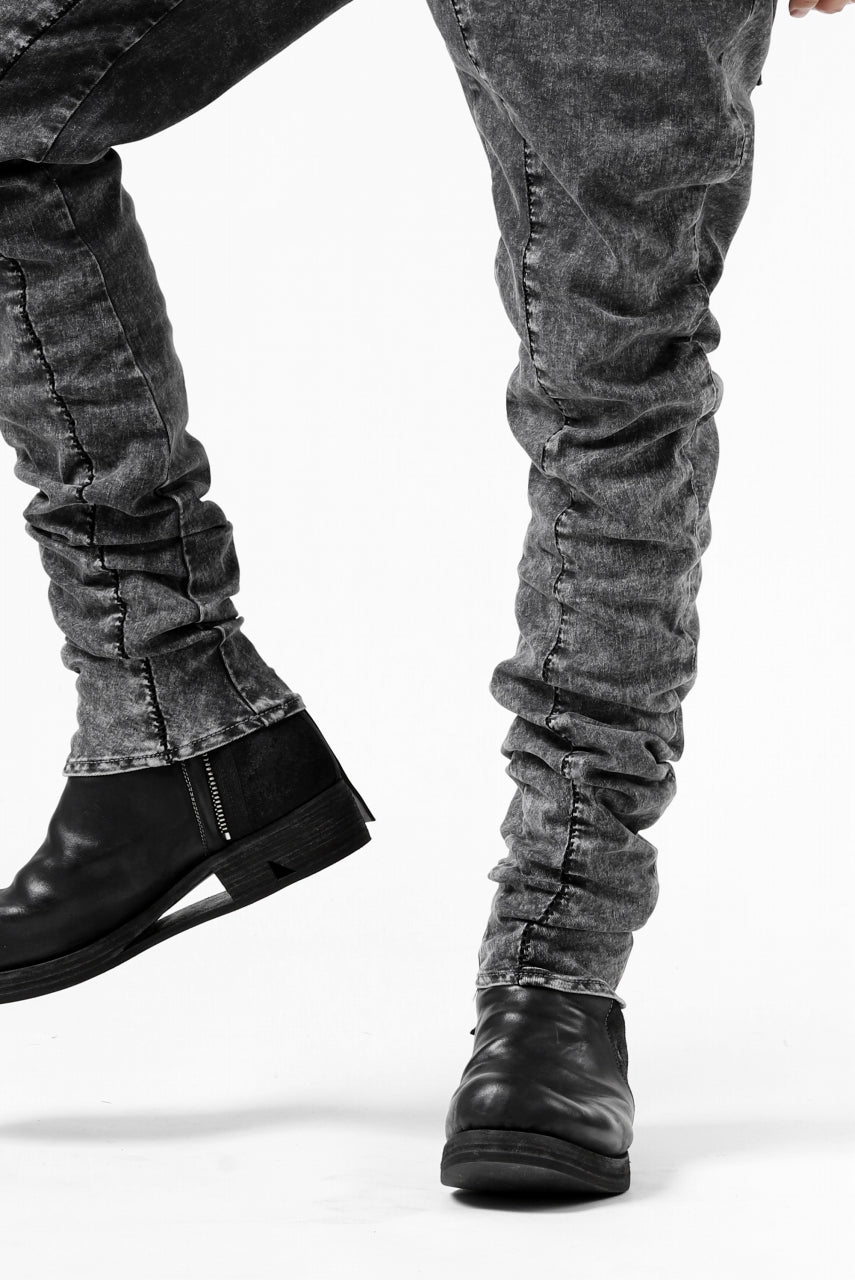 画像をギャラリービューアに読み込む, thomkrom SCAR STITCH CURVED SKINNY / FADE STRETCH DENIM (ACID)