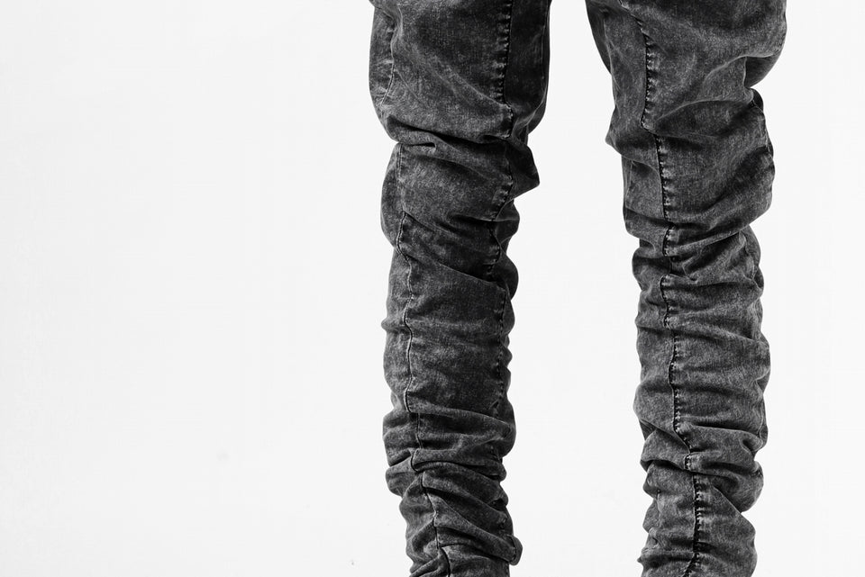 画像をギャラリービューアに読み込む, thomkrom SCAR STITCH CURVED SKINNY / FADE STRETCH DENIM (ACID)