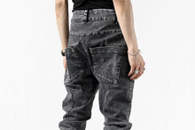 画像をギャラリービューアに読み込む, thomkrom SCAR STITCH CURVED SKINNY / FADE STRETCH DENIM (ACID)
