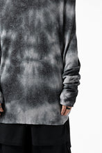 画像をギャラリービューアに読み込む, thomkrom DYEING LONG SLEEVE TOPS / STRETCH MIXED UP RIB (MARBLE T109)