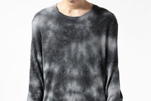 画像をギャラリービューアに読み込む, thomkrom DYEING LONG SLEEVE TOPS / STRETCH MIXED UP RIB (MARBLE T109)