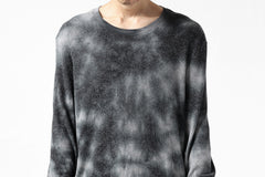 画像をギャラリービューアに読み込む, thomkrom DYEING LONG SLEEVE TOPS / STRETCH MIXED UP RIB (MARBLE T109)