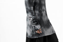 画像をギャラリービューアに読み込む, thomkrom DYEING LONG SLEEVE TOPS / STRETCH MIXED UP RIB (MARBLE T109)