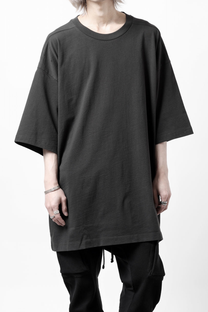 画像をギャラリービューアに読み込む, thom/krom OVER SIZED T-SHIRT / ORGANIC COTTON (GRAPHITE)