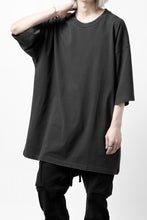 画像をギャラリービューアに読み込む, thom/krom OVER SIZED T-SHIRT / ORGANIC COTTON (GRAPHITE)