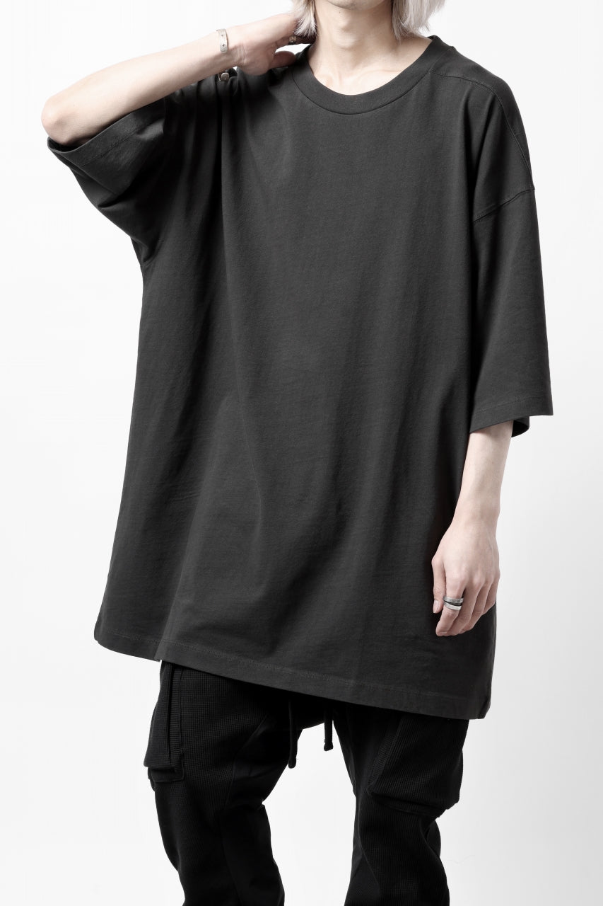 画像をギャラリービューアに読み込む, thom/krom OVER SIZED T-SHIRT / ORGANIC COTTON (GRAPHITE)