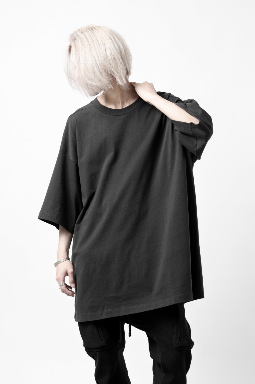 画像をギャラリービューアに読み込む, thom/krom OVER SIZED T-SHIRT / ORGANIC COTTON (GRAPHITE)
