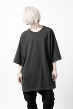画像をギャラリービューアに読み込む, thom/krom OVER SIZED T-SHIRT / ORGANIC COTTON (GRAPHITE)
