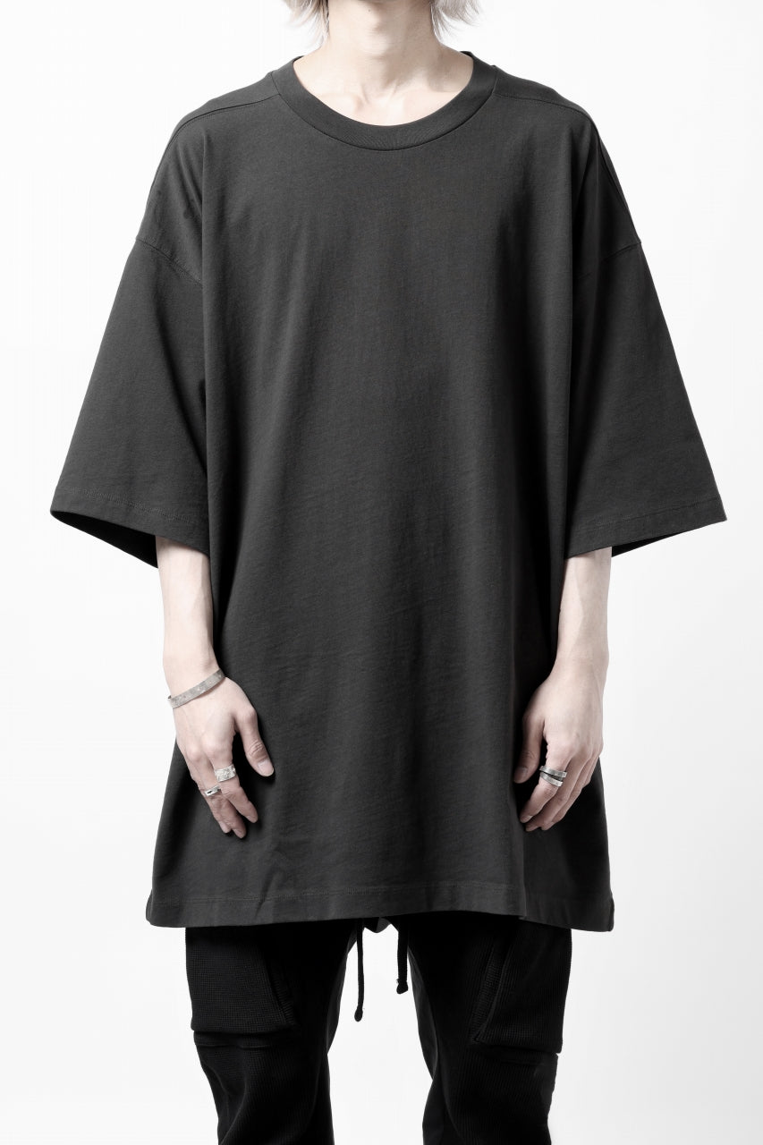 画像をギャラリービューアに読み込む, thom/krom OVER SIZED T-SHIRT / ORGANIC COTTON (GRAPHITE)