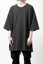 画像をギャラリービューアに読み込む, thom/krom OVER SIZED T-SHIRT / ORGANIC COTTON (GRAPHITE)