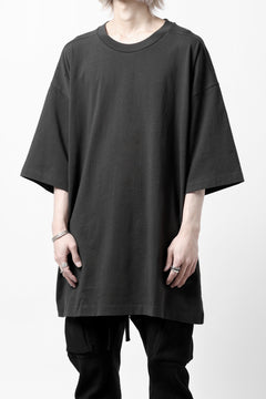 画像をギャラリービューアに読み込む, thom/krom OVER SIZED T-SHIRT / ORGANIC COTTON (GRAPHITE)