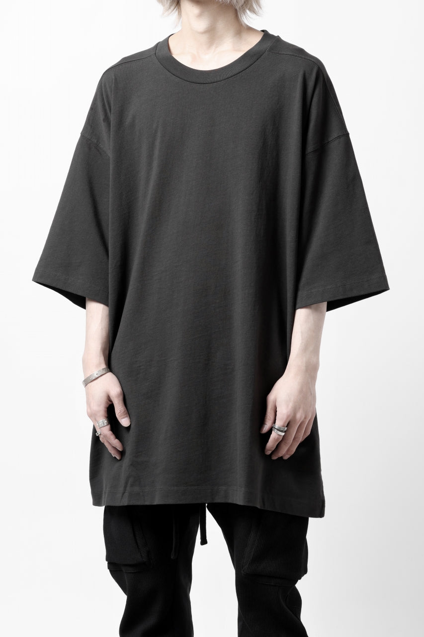 画像をギャラリービューアに読み込む, thom/krom OVER SIZED T-SHIRT / ORGANIC COTTON (GRAPHITE)