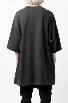 画像をギャラリービューアに読み込む, thom/krom OVER SIZED T-SHIRT / ORGANIC COTTON (GRAPHITE)
