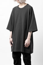 画像をギャラリービューアに読み込む, thom/krom OVER SIZED T-SHIRT / ORGANIC COTTON (GRAPHITE)
