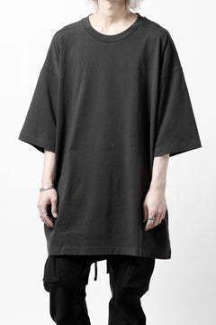 画像をギャラリービューアに読み込む, thom/krom OVER SIZED T-SHIRT / ORGANIC COTTON (GRAPHITE)