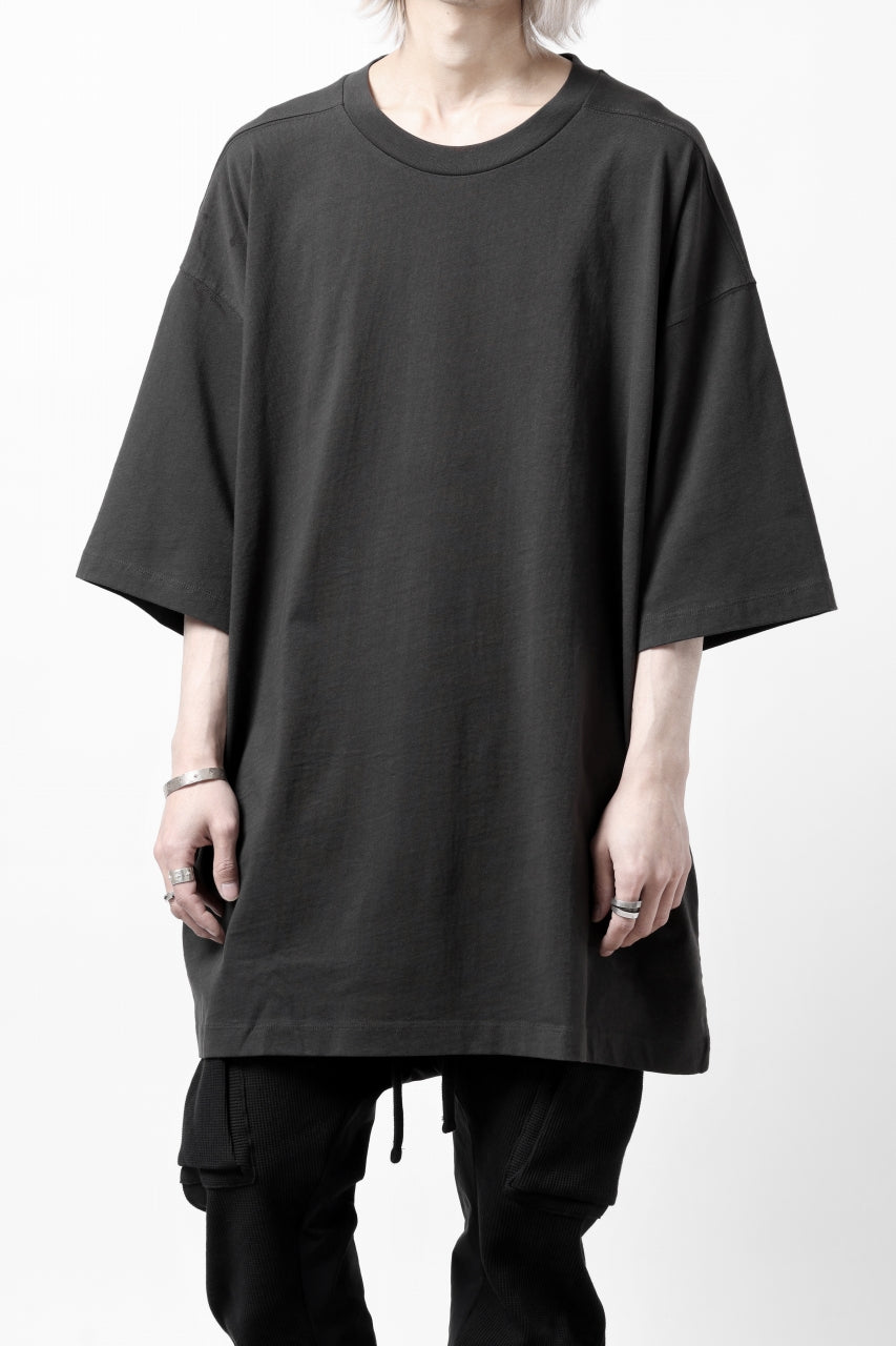 画像をギャラリービューアに読み込む, thom/krom OVER SIZED T-SHIRT / ORGANIC COTTON (GRAPHITE)