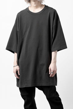 画像をギャラリービューアに読み込む, thom/krom OVER SIZED T-SHIRT / ORGANIC COTTON (GRAPHITE)