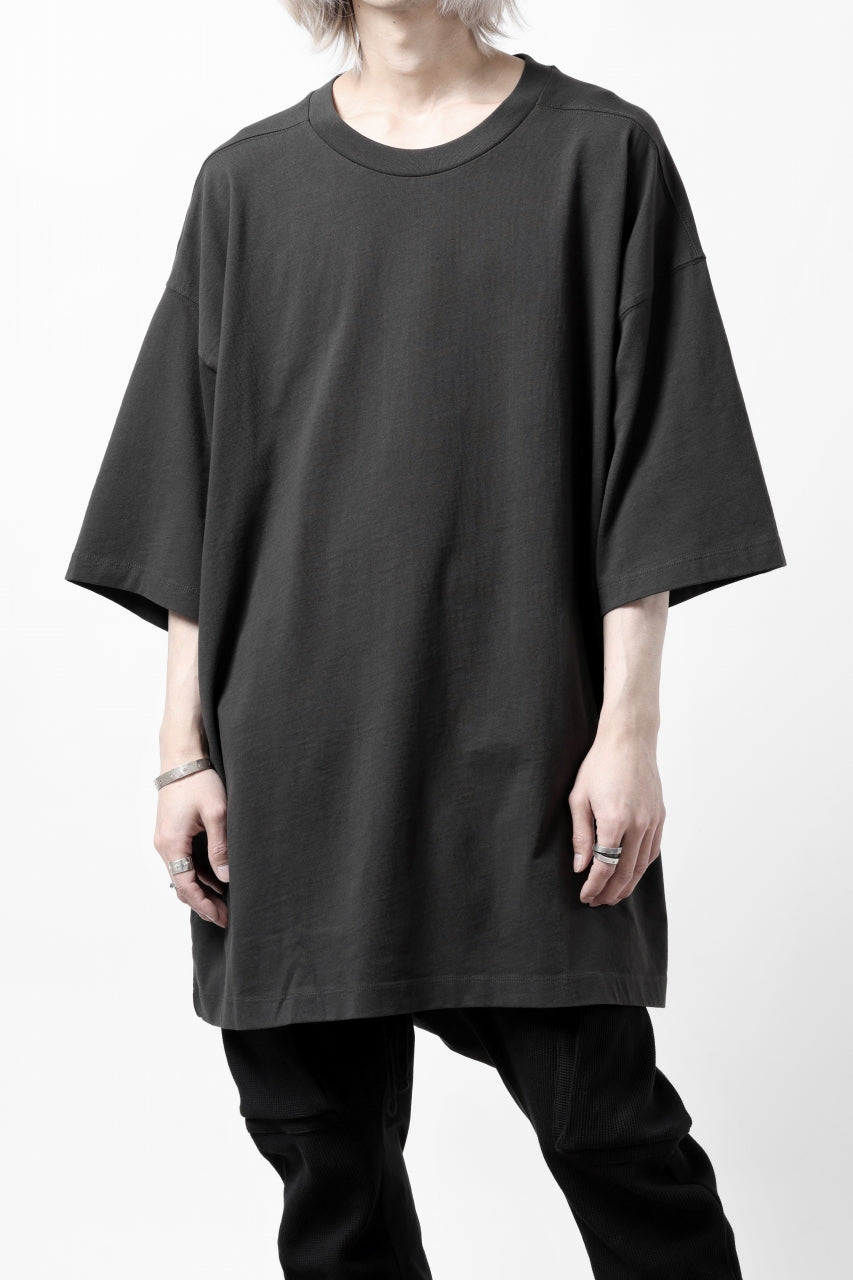 画像をギャラリービューアに読み込む, thom/krom OVER SIZED T-SHIRT / ORGANIC COTTON (GRAPHITE)
