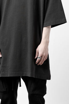 画像をギャラリービューアに読み込む, thom/krom OVER SIZED T-SHIRT / ORGANIC COTTON (GRAPHITE)