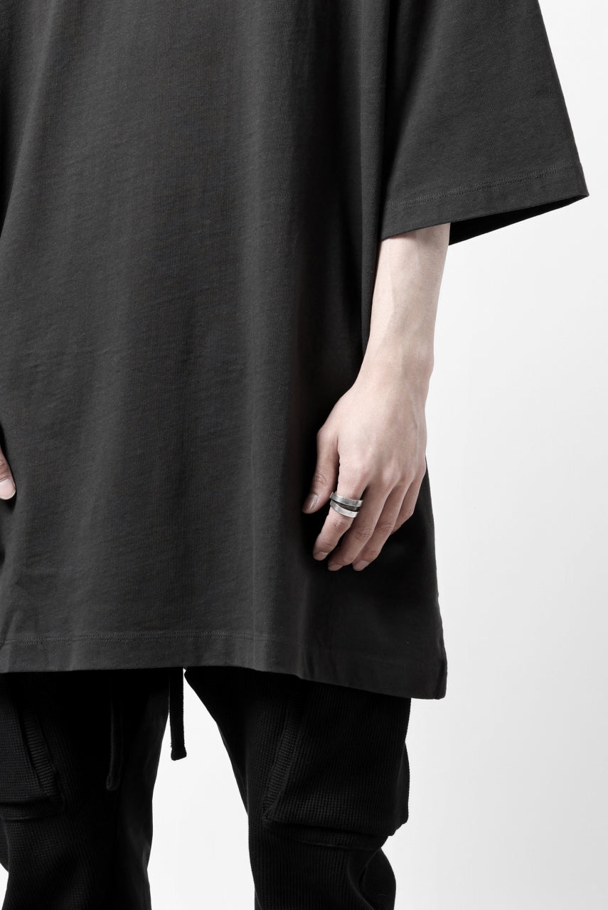 画像をギャラリービューアに読み込む, thom/krom OVER SIZED T-SHIRT / ORGANIC COTTON (GRAPHITE)