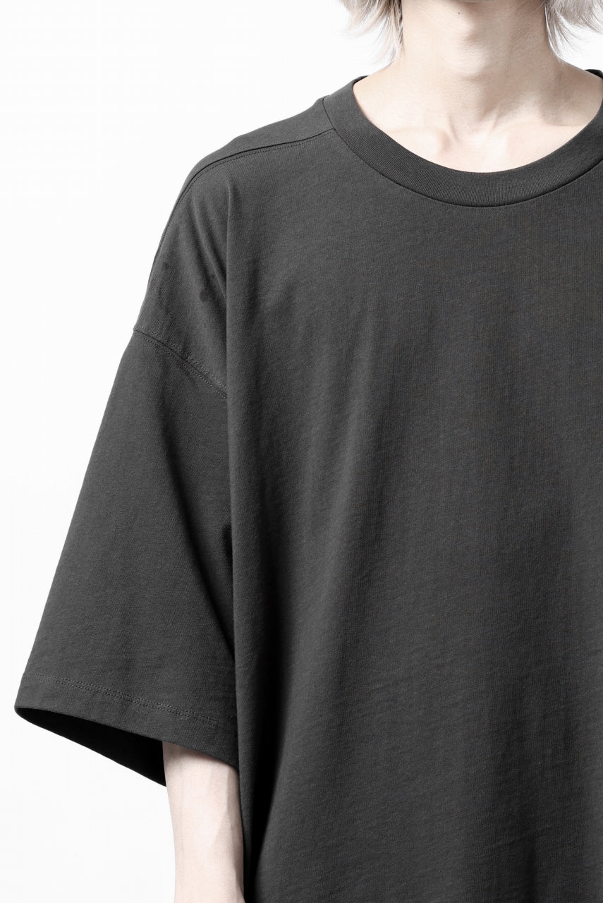 画像をギャラリービューアに読み込む, thom/krom OVER SIZED T-SHIRT / ORGANIC COTTON (GRAPHITE)