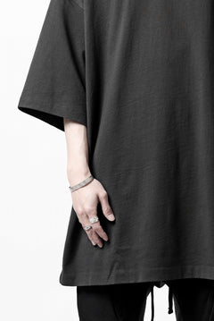 画像をギャラリービューアに読み込む, thom/krom OVER SIZED T-SHIRT / ORGANIC COTTON (GRAPHITE)