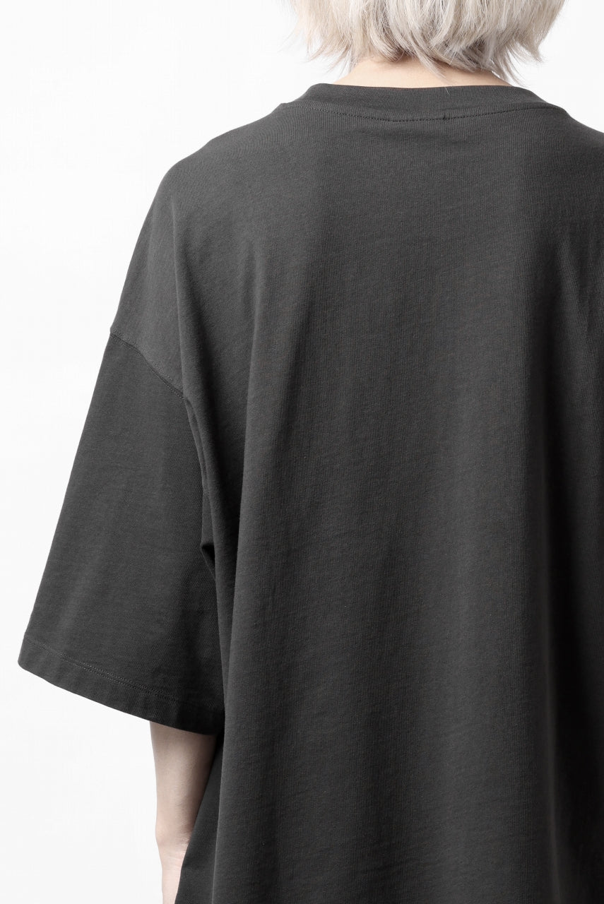 画像をギャラリービューアに読み込む, thom/krom OVER SIZED T-SHIRT / ORGANIC COTTON (GRAPHITE)