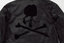 画像をギャラリービューアに読み込む, mastermind WORLD x ALPHA INDUSTRIES SYNTHETIC MOUTON HEAVY JACKET (BLACK)