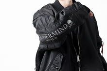 画像をギャラリービューアに読み込む, mastermind WORLD x ALPHA INDUSTRIES RIVERSIBLE MA-1 JACKET - CRAZY PANELED (BLACK)