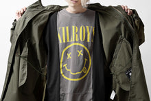 Load image into Gallery viewer, mastermind WORLD x ALPHA INDUSTRIES M-65 MODS COAT - CRAZY PANELED (OLIVE)