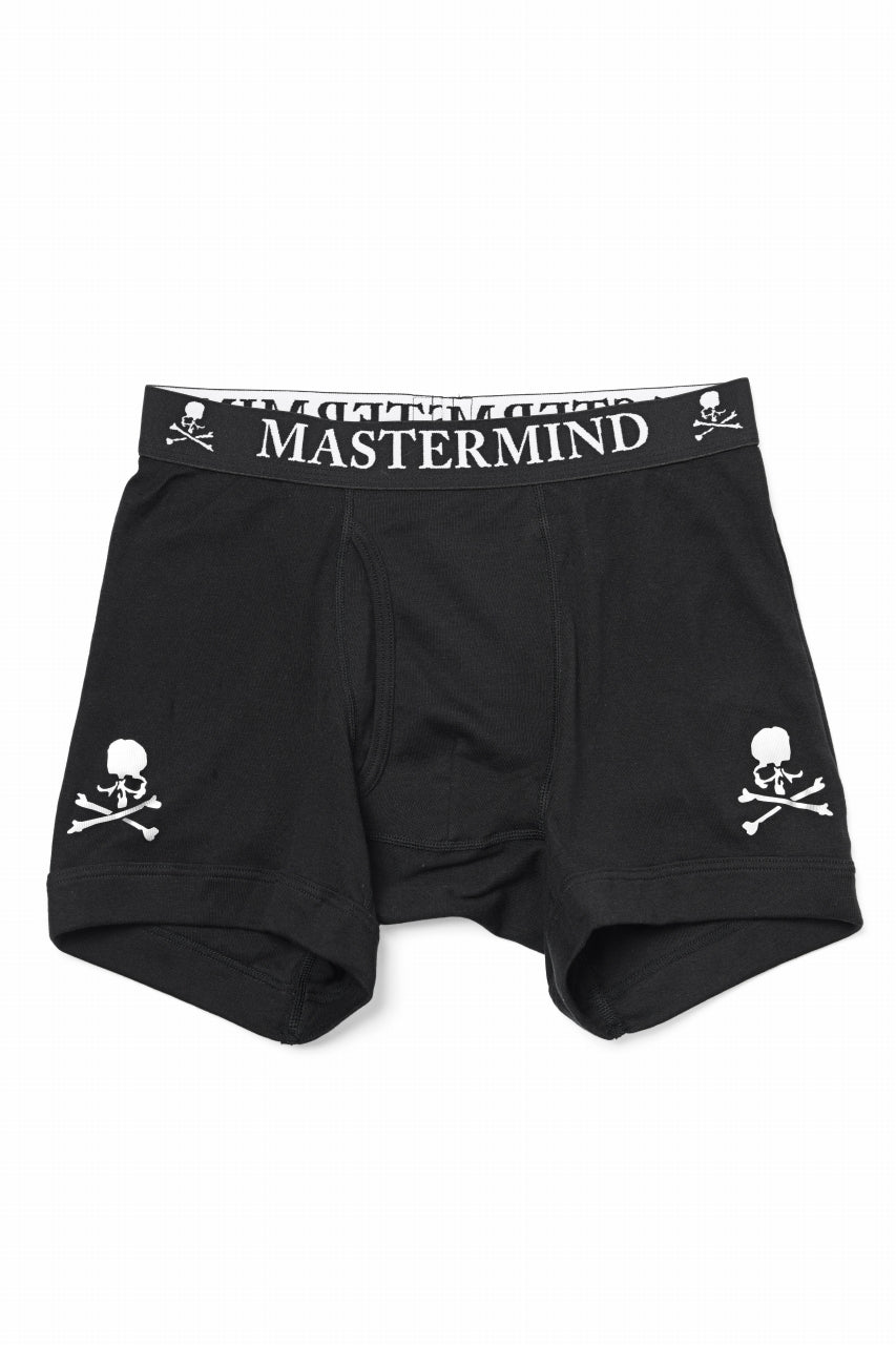 Load image into Gallery viewer, mastermind WORLD MEN'S BOXER SHORTS / 3 PIECES SET (BLACK)