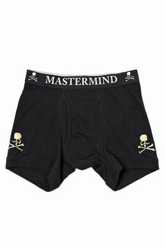 Load image into Gallery viewer, mastermind WORLD MEN'S BOXER SHORTS / 3 PIECES SET (BLACK)