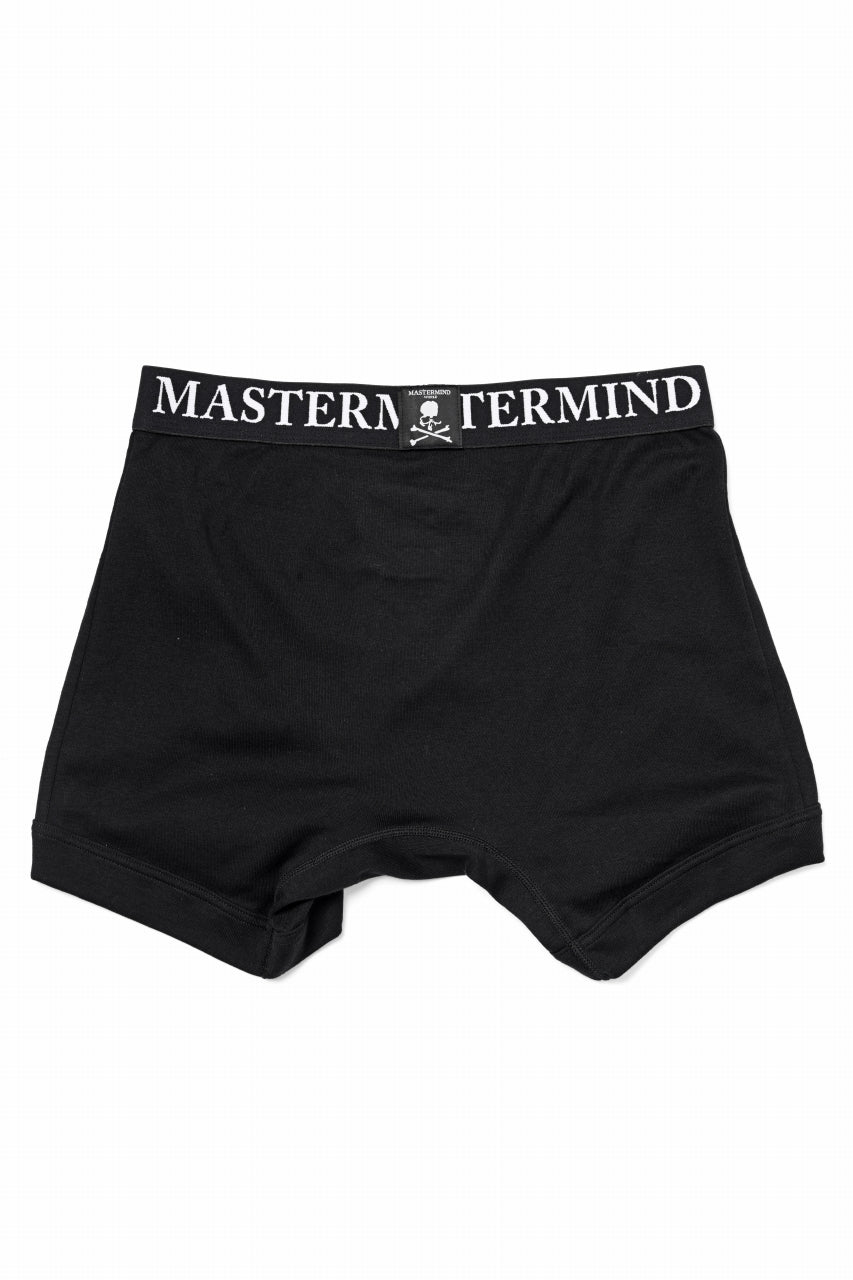 Load image into Gallery viewer, mastermind WORLD MEN'S BOXER SHORTS / 3 PIECES SET (BLACK)