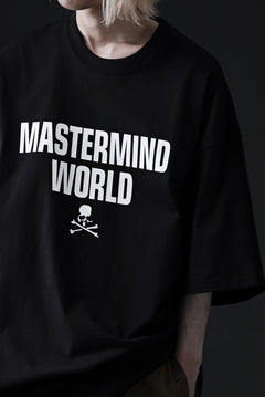Load image into Gallery viewer, mastermind WORLD JUSTICE TEE / BOXY FIT (BLACK)