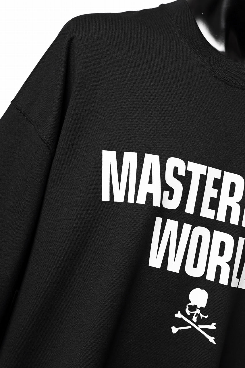 Load image into Gallery viewer, mastermind WORLD JUSTICE TEE / BOXY FIT (BLACK)