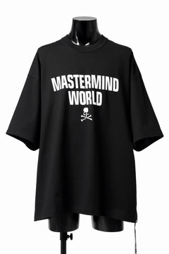 Load image into Gallery viewer, mastermind WORLD JUSTICE TEE / BOXY FIT (BLACK)