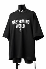 Load image into Gallery viewer, mastermind WORLD JUSTICE TEE / BOXY FIT (BLACK)