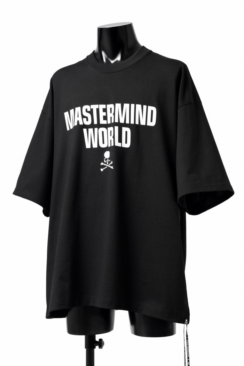 Load image into Gallery viewer, mastermind WORLD JUSTICE TEE / BOXY FIT (BLACK)