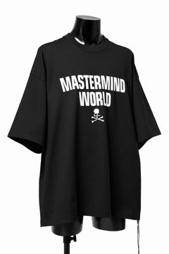 Load image into Gallery viewer, mastermind WORLD JUSTICE TEE / BOXY FIT (BLACK)