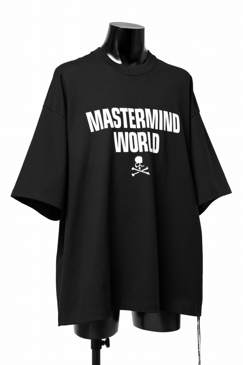 Load image into Gallery viewer, mastermind WORLD JUSTICE TEE / BOXY FIT (BLACK)