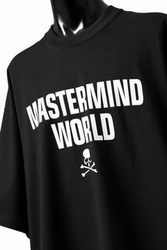 Load image into Gallery viewer, mastermind WORLD JUSTICE TEE / BOXY FIT (BLACK)