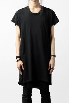 画像をギャラリービューアに読み込む, N/07 KIMONO-SLEEVE T-SHIRT / DERABE CLAIR FINE (BLACK)