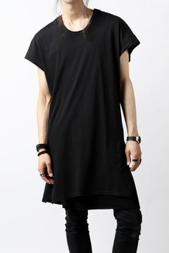 画像をギャラリービューアに読み込む, N/07 KIMONO-SLEEVE T-SHIRT / DERABE CLAIR FINE (BLACK)