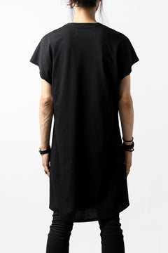 画像をギャラリービューアに読み込む, N/07 KIMONO-SLEEVE T-SHIRT / DERABE CLAIR FINE (BLACK)