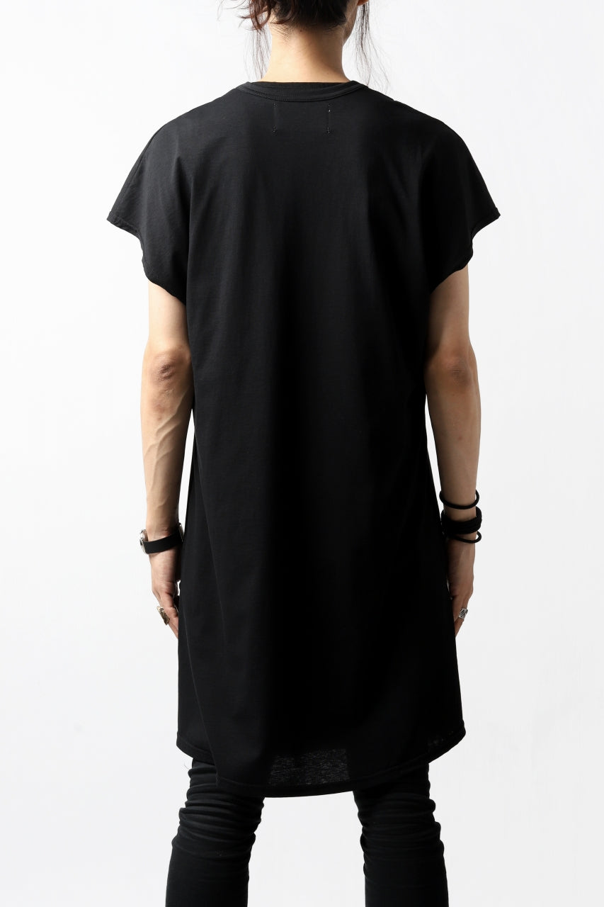 画像をギャラリービューアに読み込む, N/07 KIMONO-SLEEVE T-SHIRT / DERABE CLAIR FINE (BLACK)