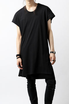 画像をギャラリービューアに読み込む, N/07 KIMONO-SLEEVE T-SHIRT / DERABE CLAIR FINE (BLACK)
