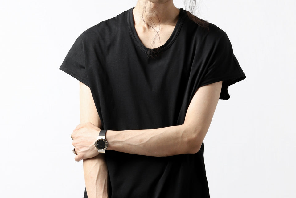 画像をギャラリービューアに読み込む, N/07 KIMONO-SLEEVE T-SHIRT / DERABE CLAIR FINE (BLACK)