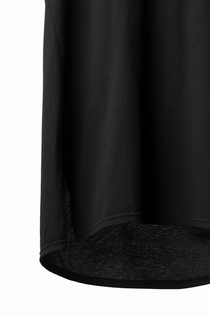 画像をギャラリービューアに読み込む, N/07 KIMONO-SLEEVE T-SHIRT / DERABE CLAIR FINE (BLACK)
