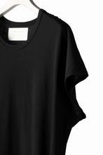 画像をギャラリービューアに読み込む, N/07 KIMONO-SLEEVE T-SHIRT / DERABE CLAIR FINE (BLACK)